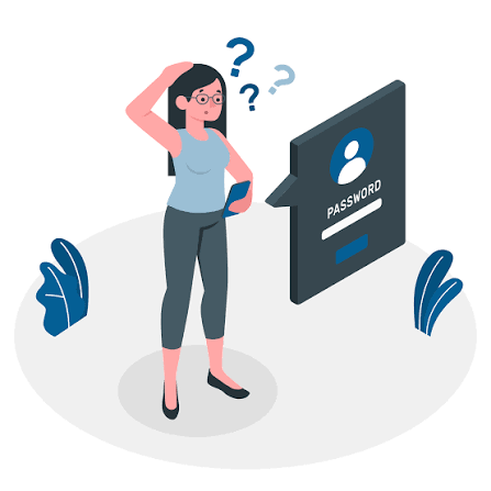 Password Reset Illustration